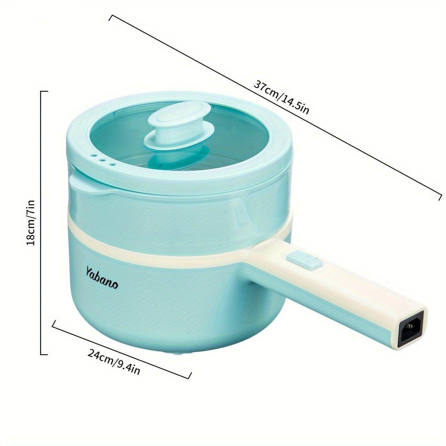 Dual Power Non-Stick Electric Pot with Steamer - My Store