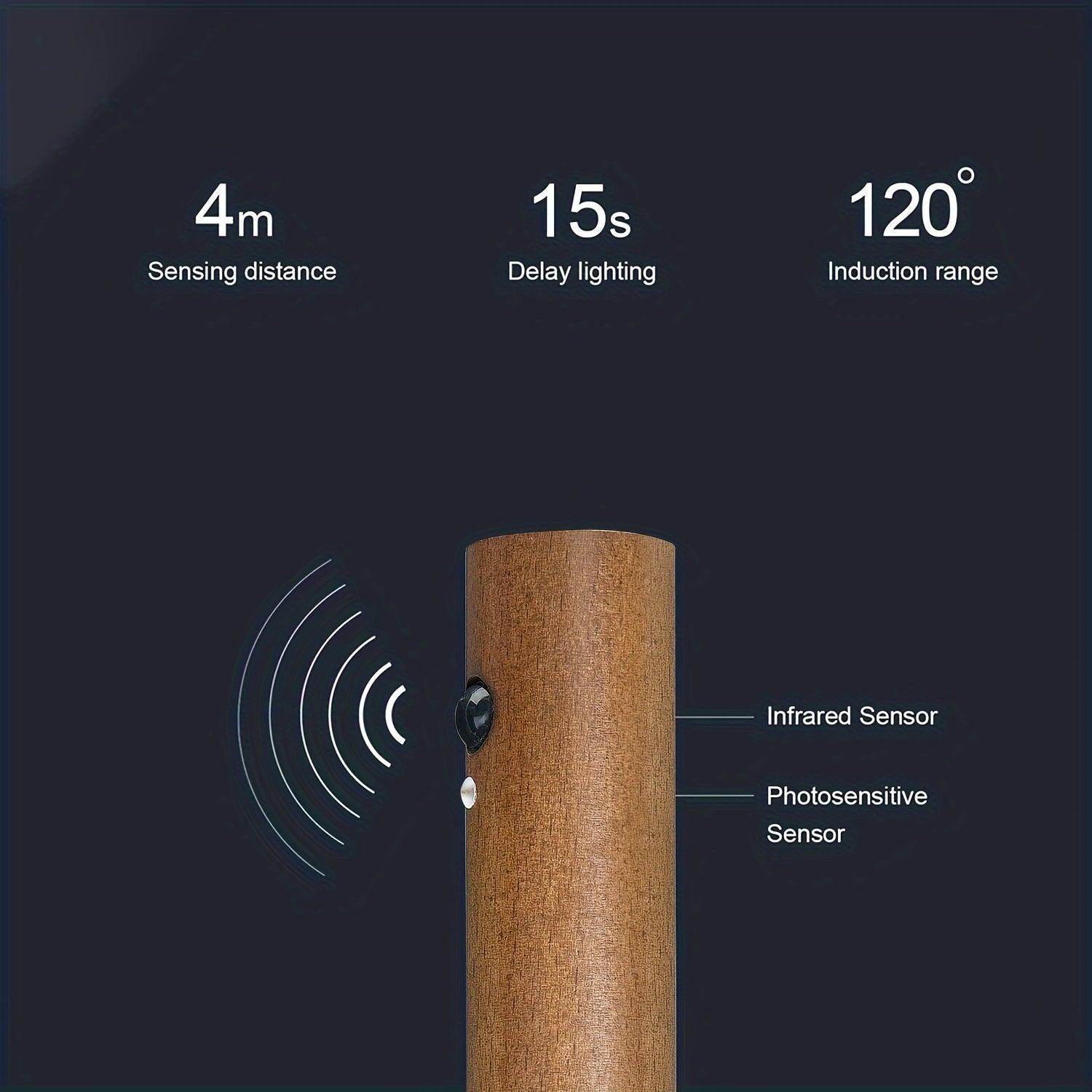 Modern Wall-Mounted Uplight Lamp with Motion Sensor - My Store