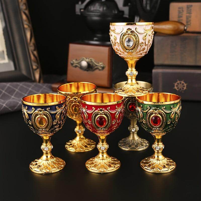 Vintage Medieval Renaissance-Style Imitation Chalice Cups - My Store