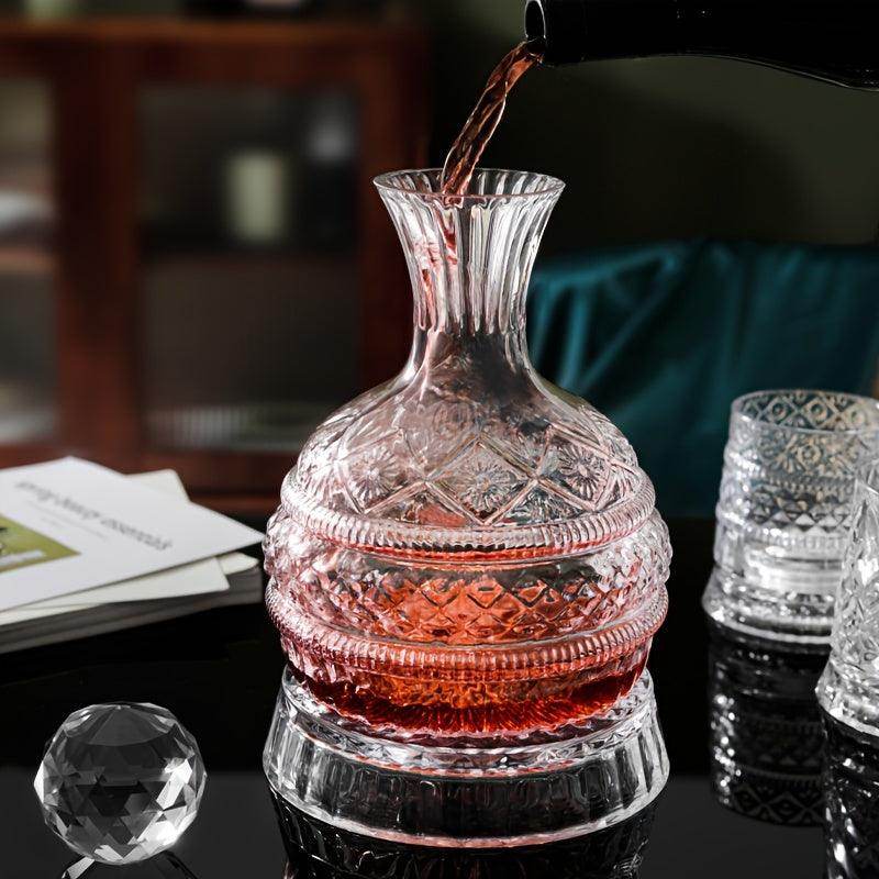 Luxury Crystal Glass Wine Decanter Set - My Store