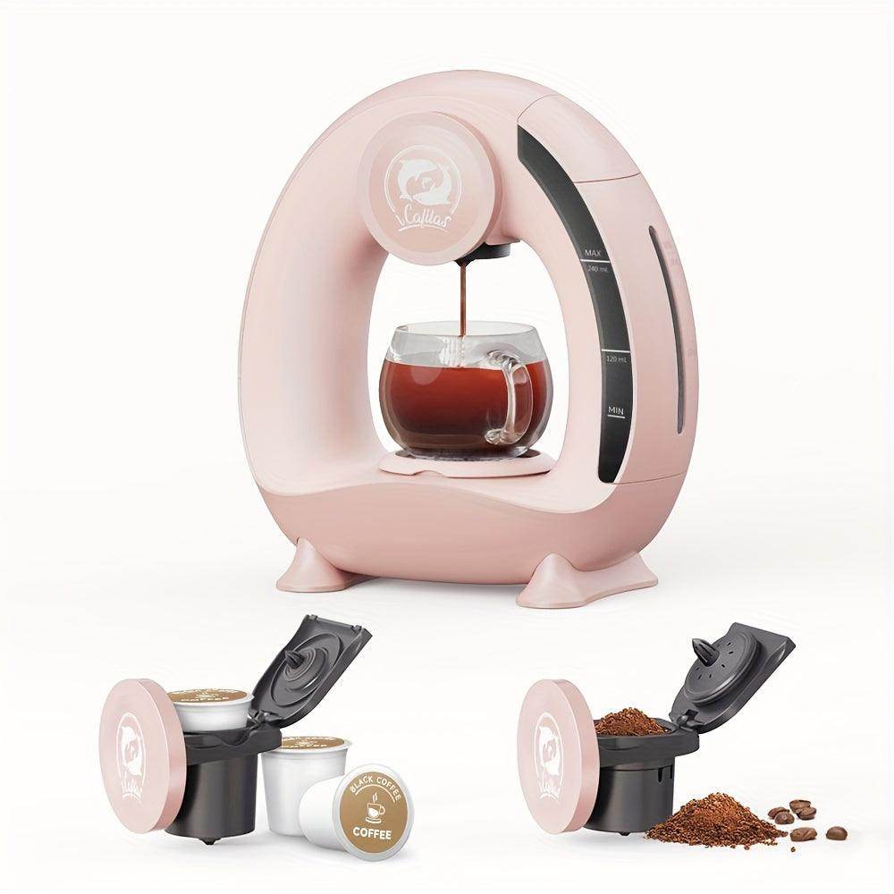 2-in-1 Single Serve Coffee Maker for K-Cups & Ground Coffee - My Store