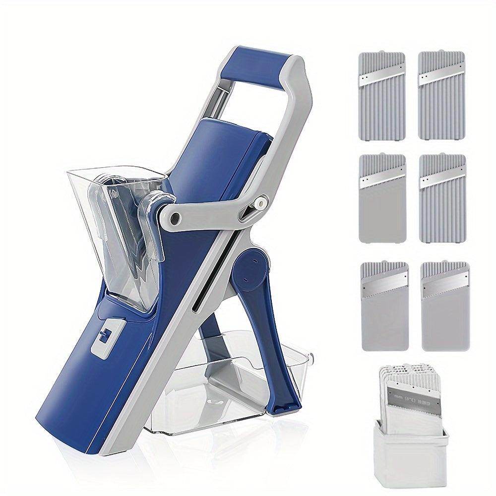 6-in-1 Adjustable Vegetable Chopper with Container - My Store