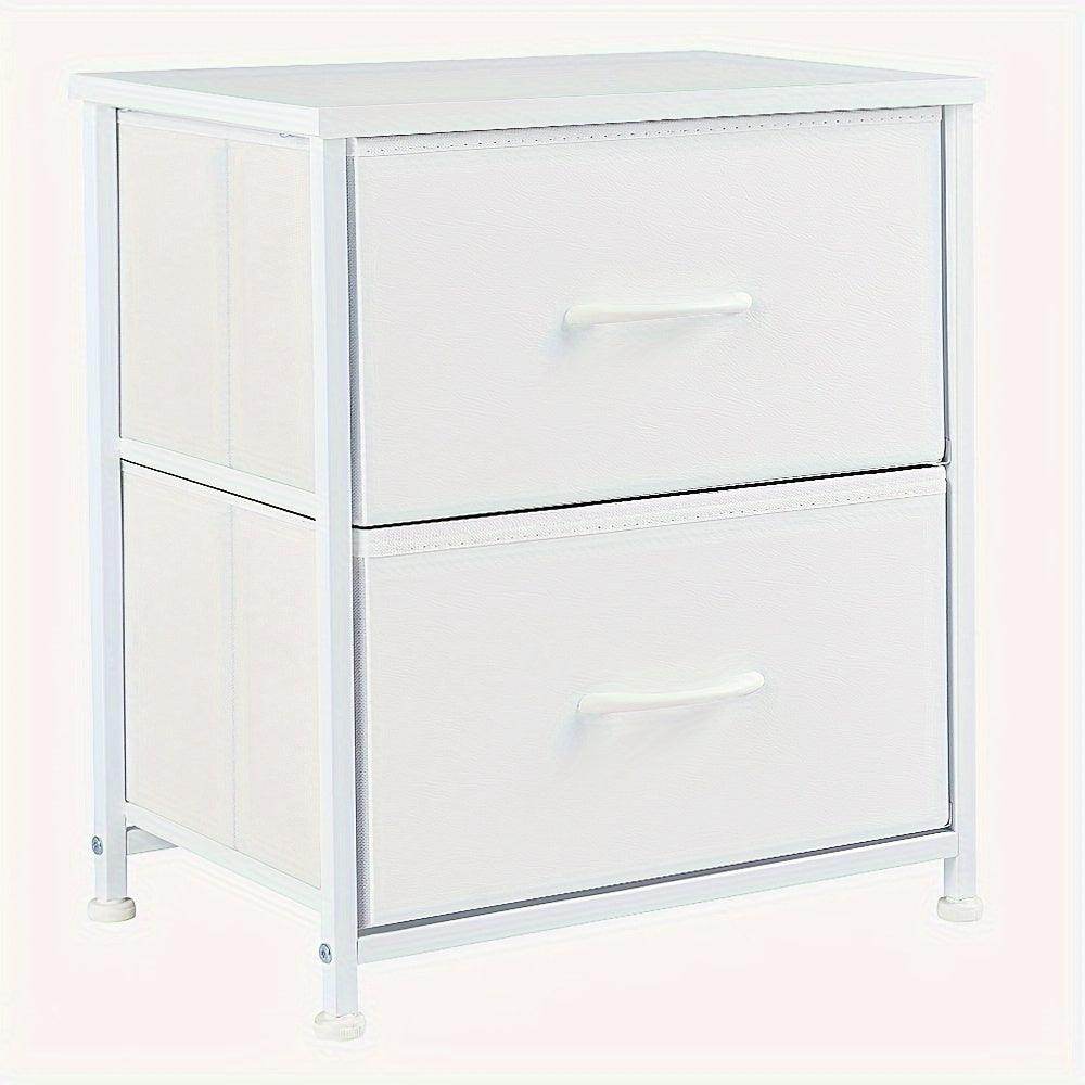 Nightstand with 2 Storage Drawers - My Store