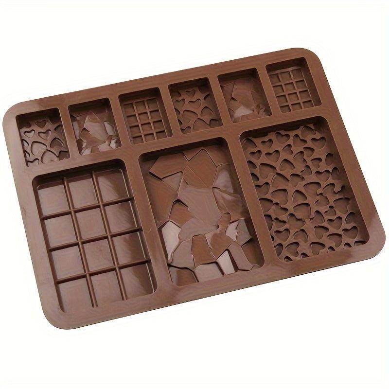 9-Cavity Silicone Waffle Mold Set - My Store