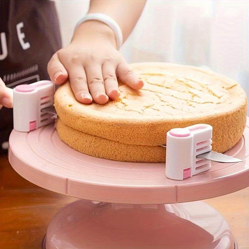 Cake Slicer Cutter, 5-Layer Adjustable Cake Cutting Leveler - My Store
