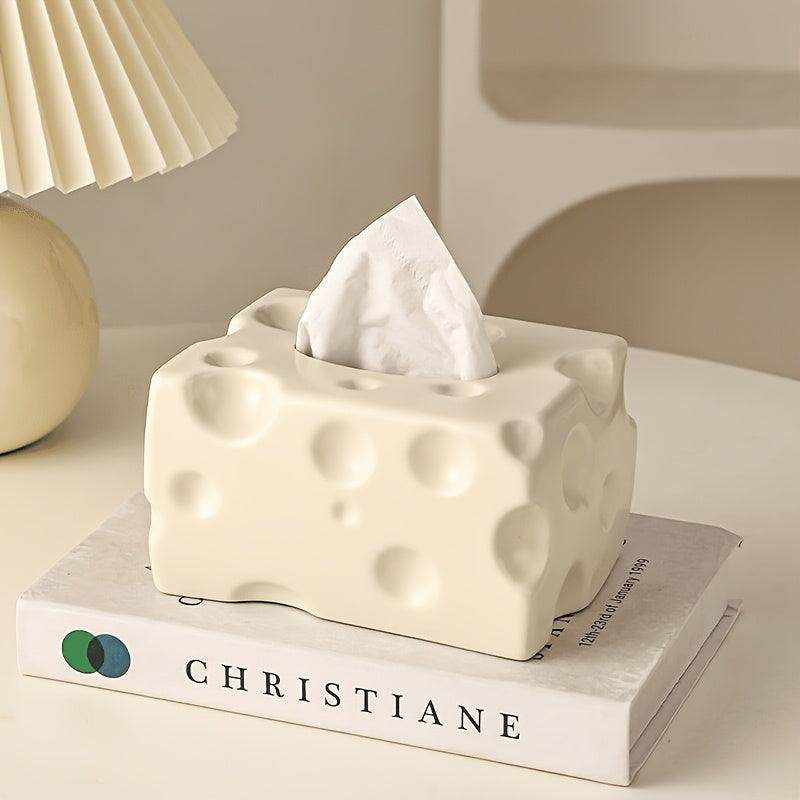 Cream Tissue Box - My Store