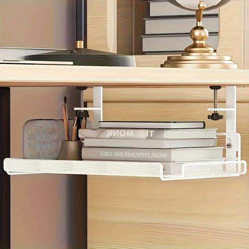 Adjustable Office Iron Desk Storage Rack - My Store