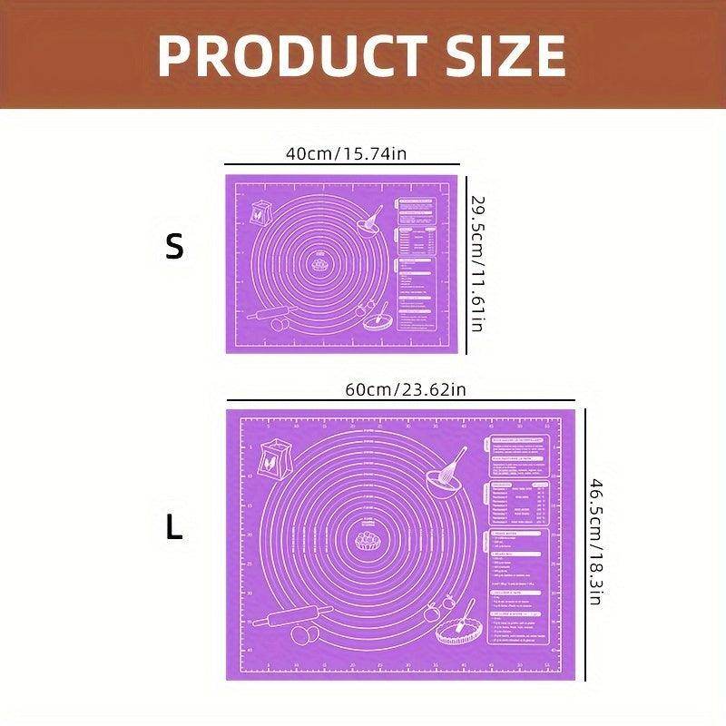 EVA Non-Stick Baking Mat for Pastry, Dough Rolling, and Baking - My Store