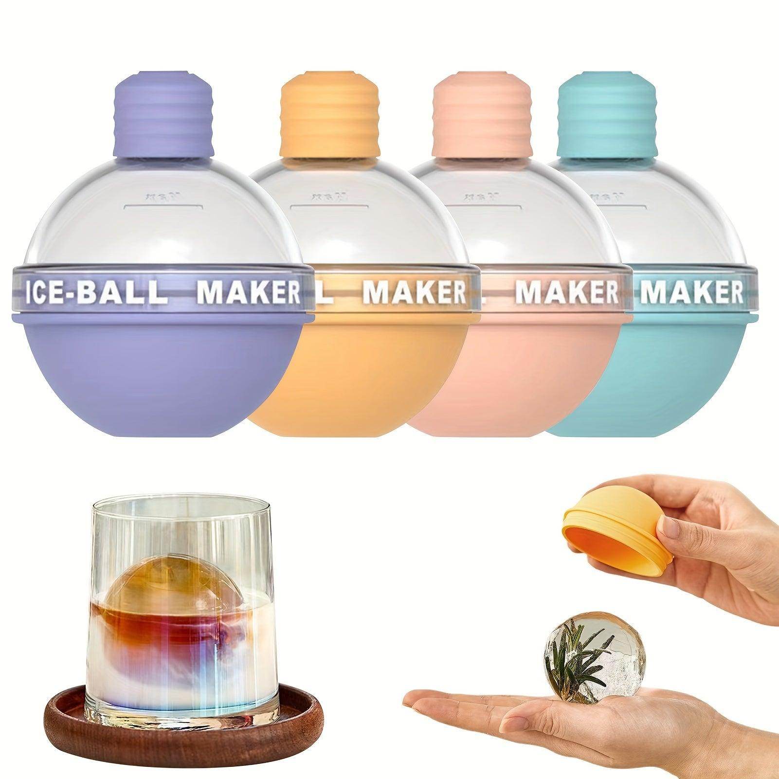 Silicone Ice Ball Maker for Whiskey and Cocktails - My Store