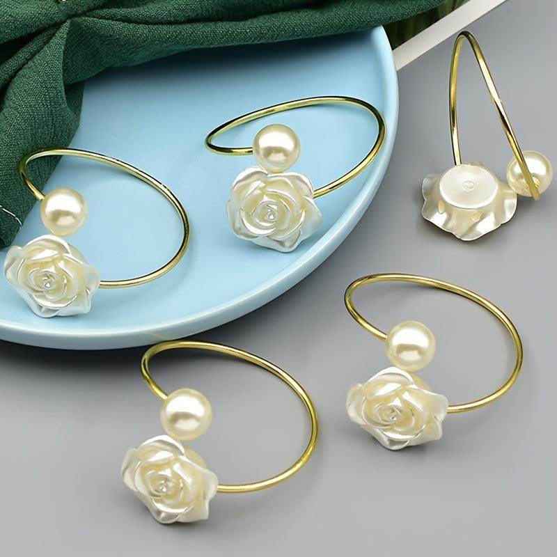 Pearl Napkin Rings - My Store