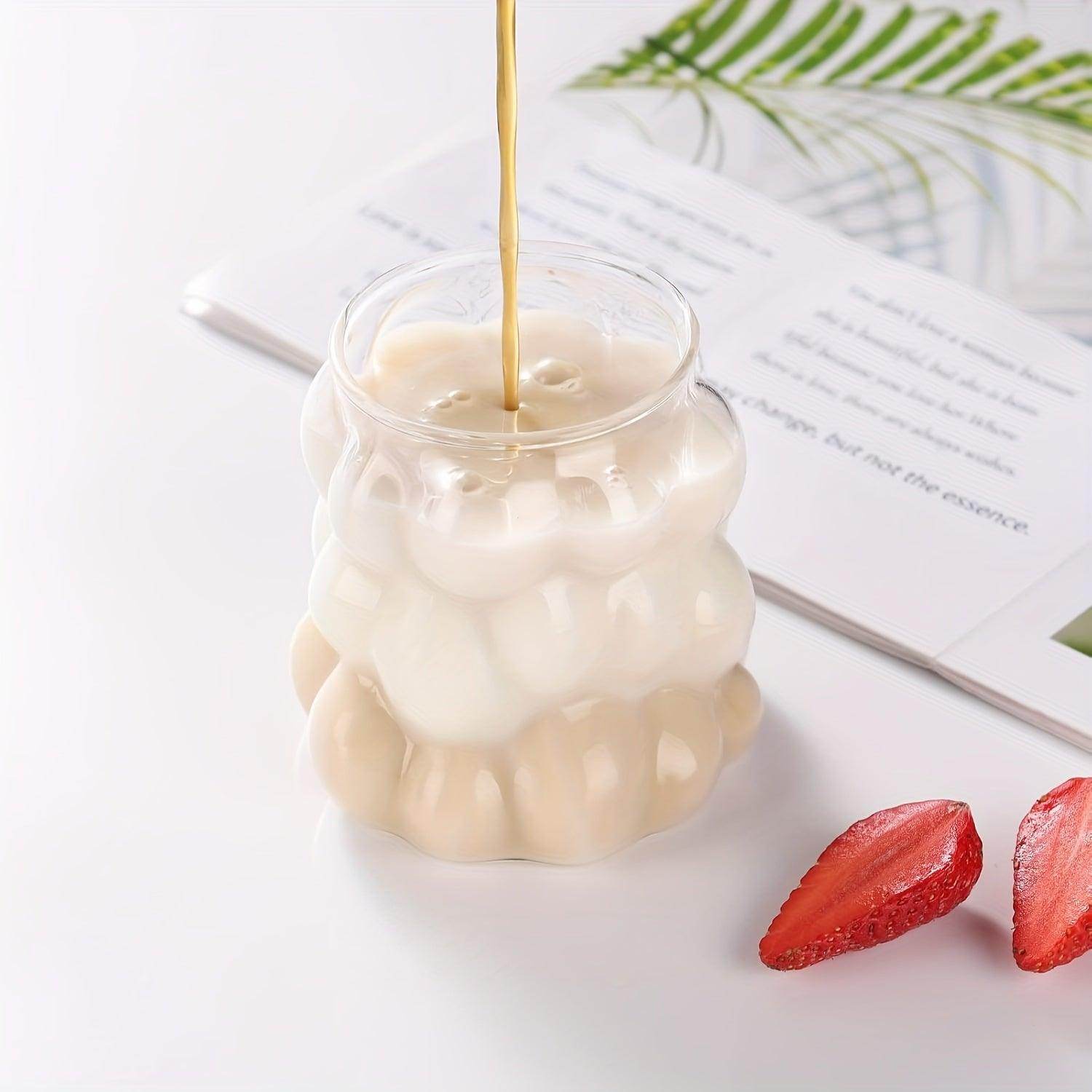 4pcs Grape Design Glass Cup - My Store