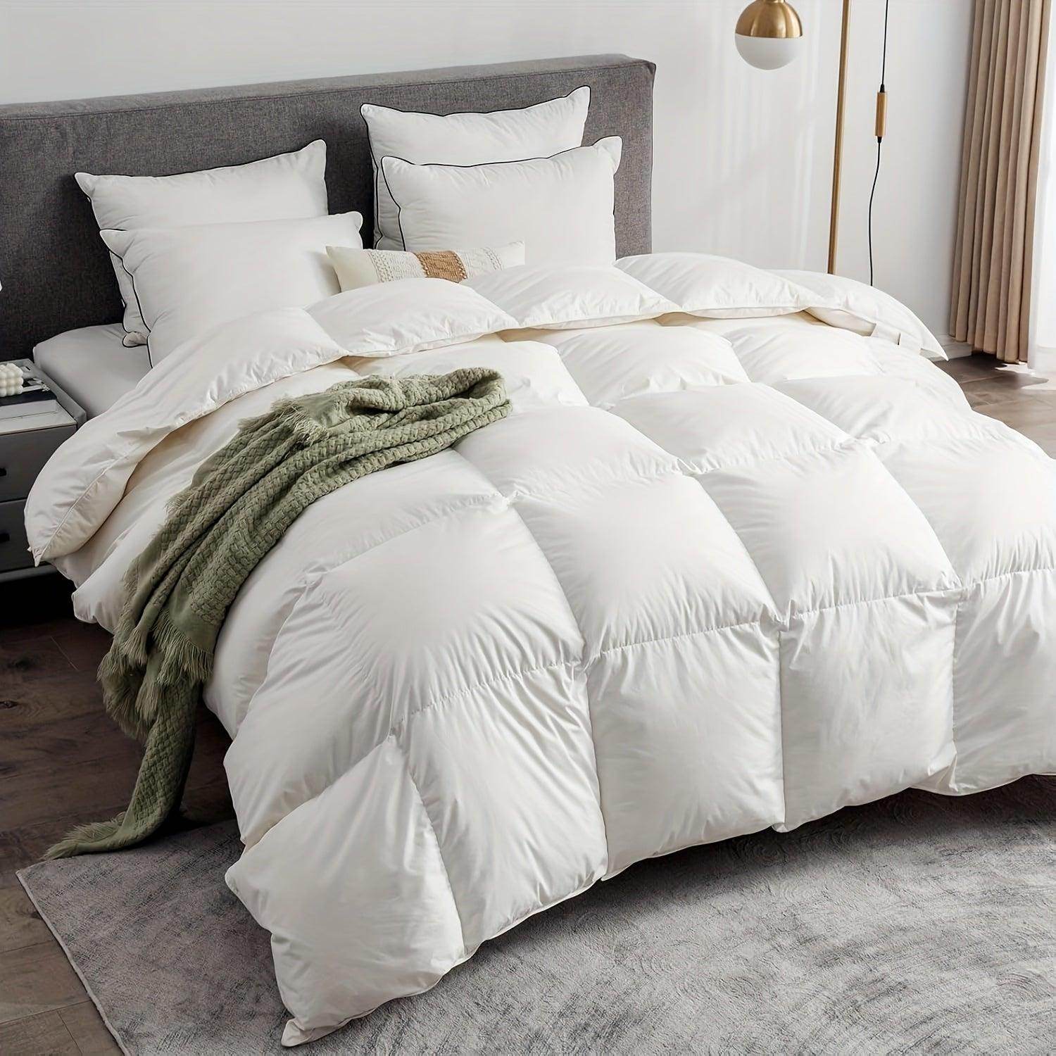 Luxury All-Season Quilted Comforter with Corner Tabs - My Store