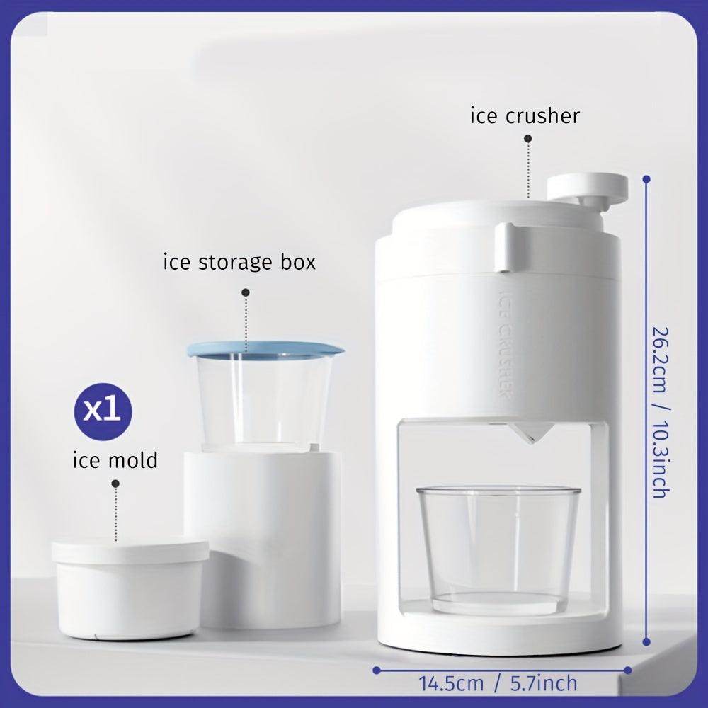 Portable Manual Ice Crusher with Stainless Steel Blades - My Store