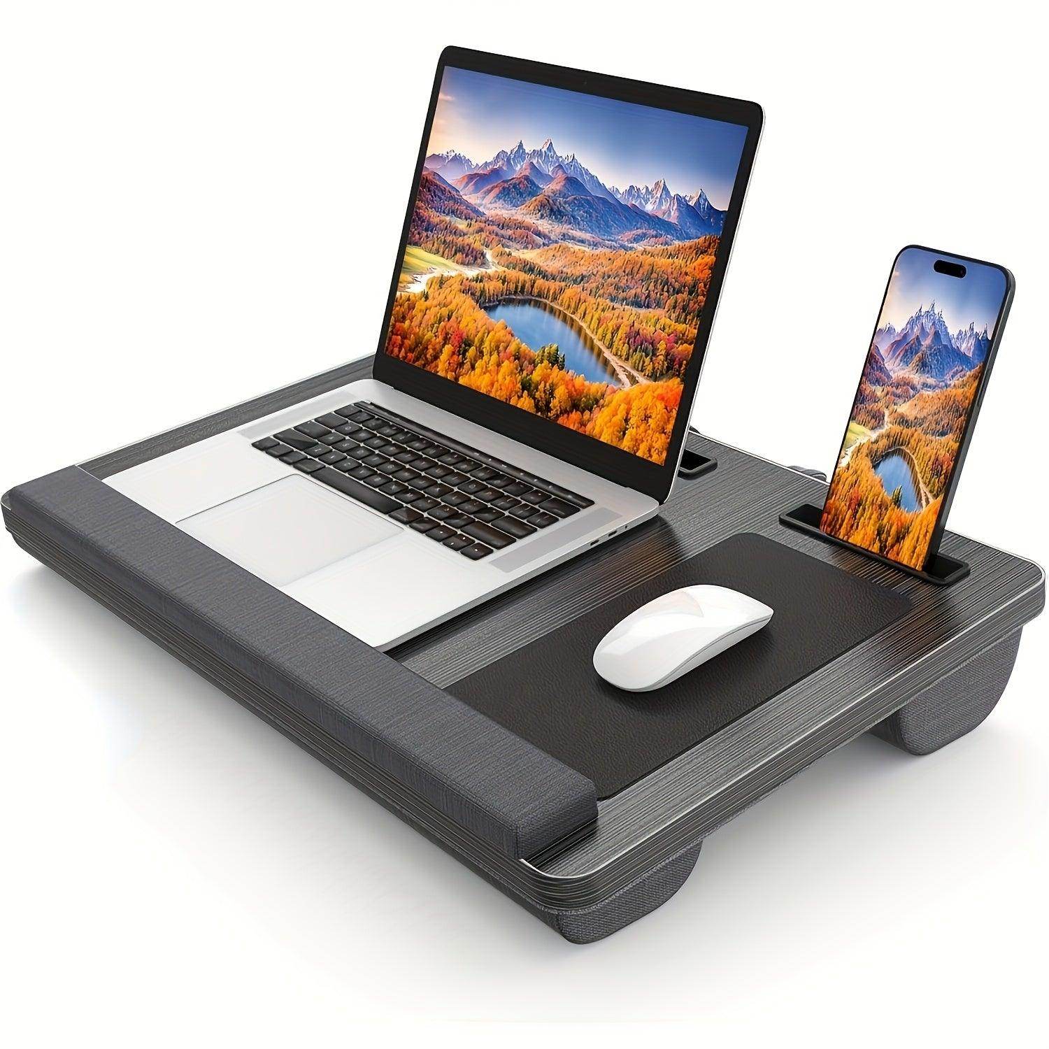 Large Portable Laptop Desk with Storage - My Store