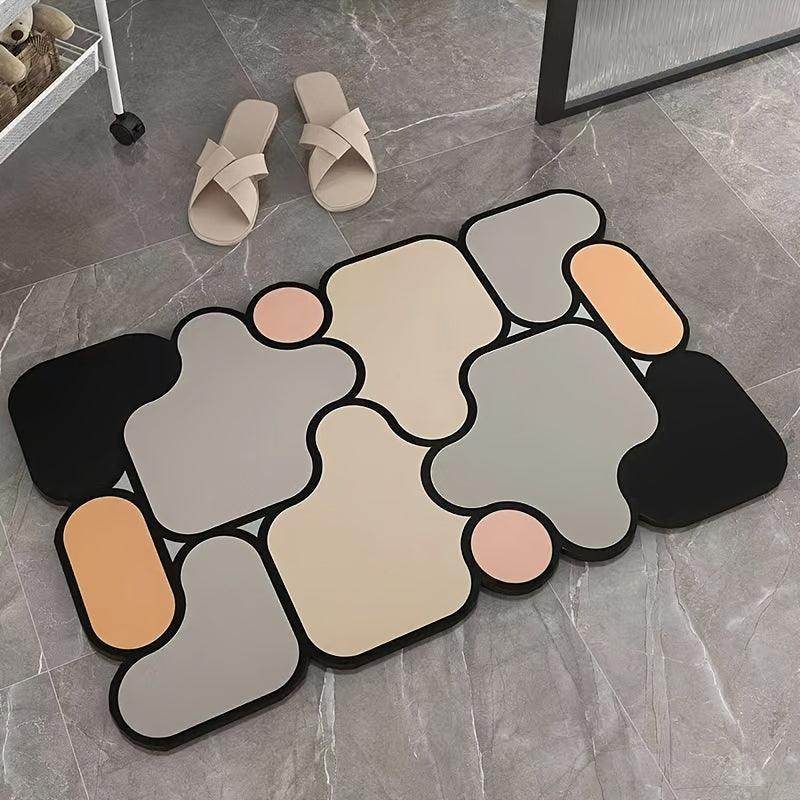 Creative Puzzle Diatomaceous Earth Bath Mat - My Store