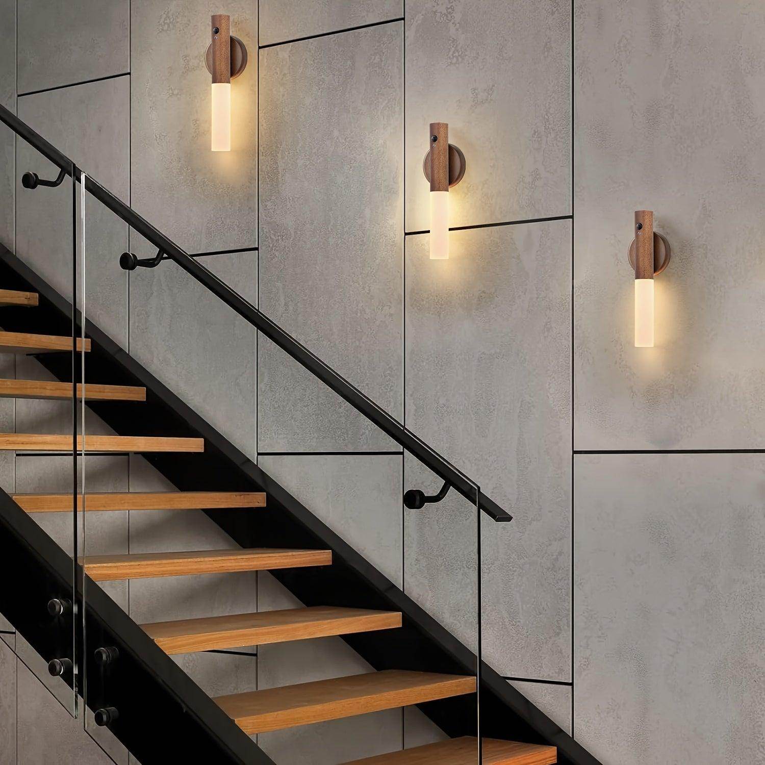 Modern Wall-Mounted Uplight Lamp with Motion Sensor - My Store