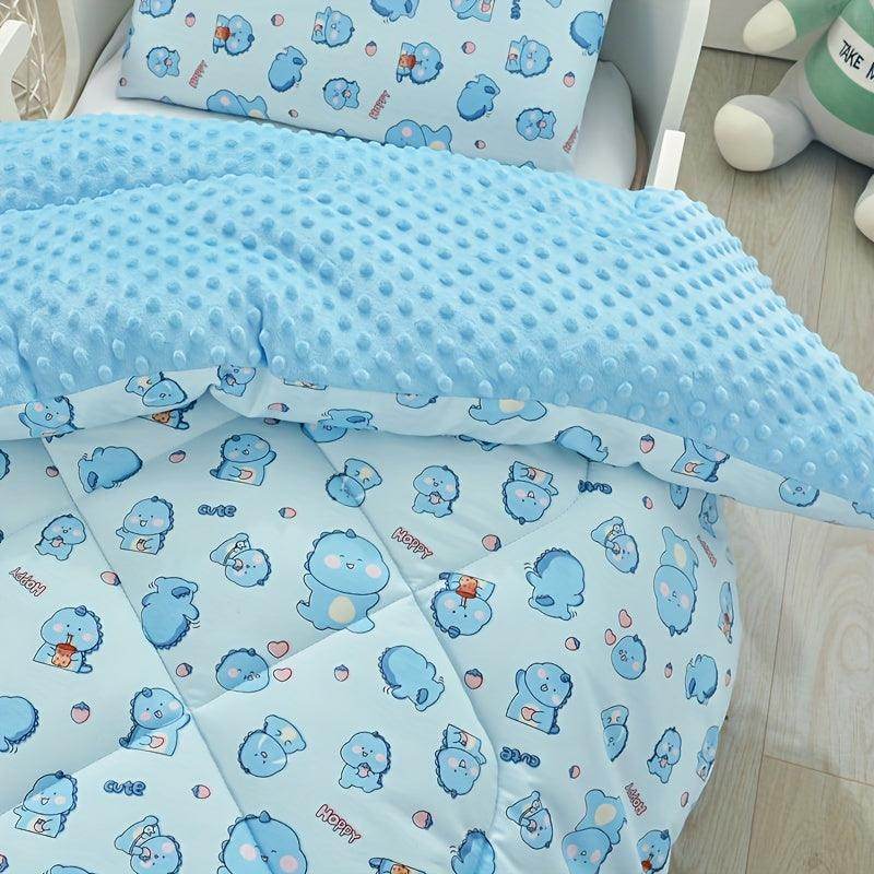 1pc Infants And Children's Comfort Bean Velvet Quilt - My Store