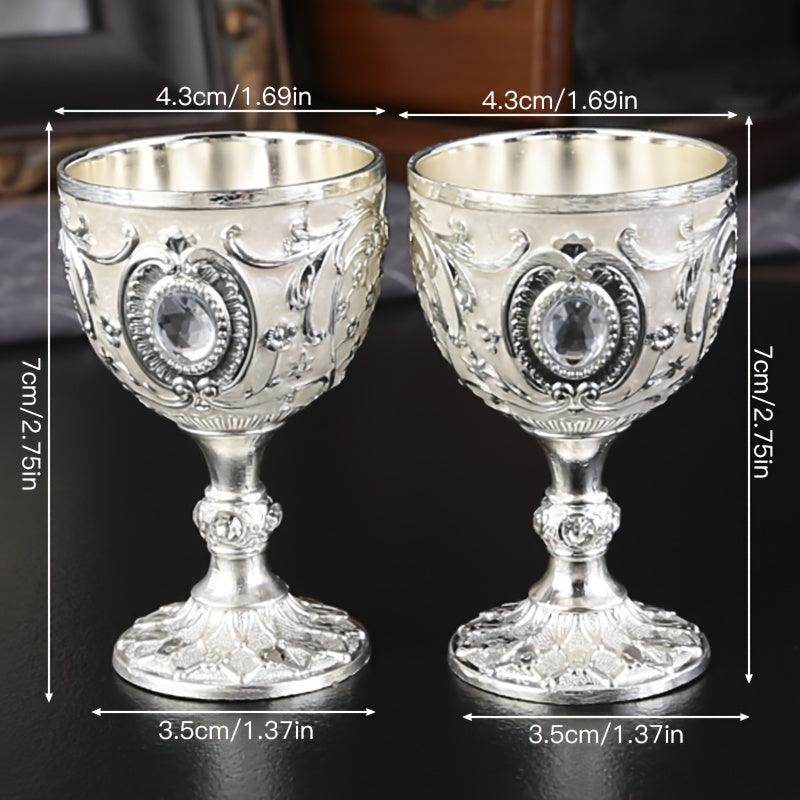 Vintage Medieval Renaissance-Style Imitation Chalice Cups - My Store