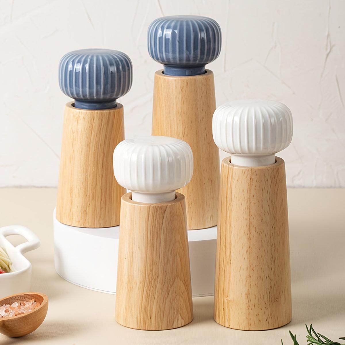 Wooden Scandinavian-Inspired Manual Spice Grinder - My Store