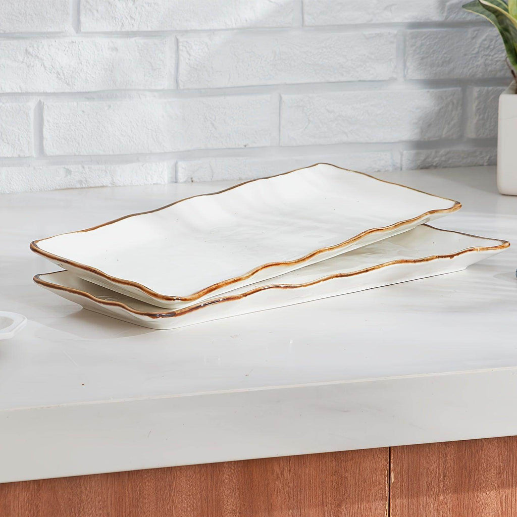 2pcs Large Serving Platters - My Store