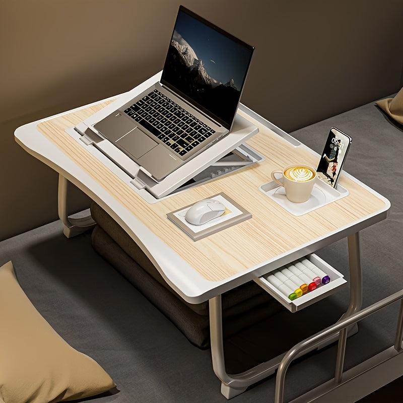 Foldable Laptop Desk with Cup & Phone Holder - My Store