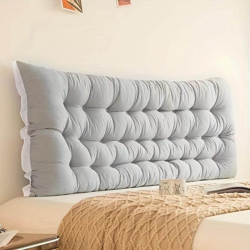 Gray Quilted Headboard Cushion - My Store