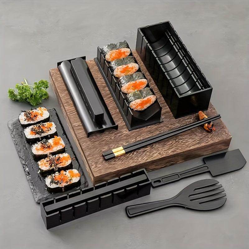 10pcs Japanese Sushi Making Kit with Molds & Accessories - My Store