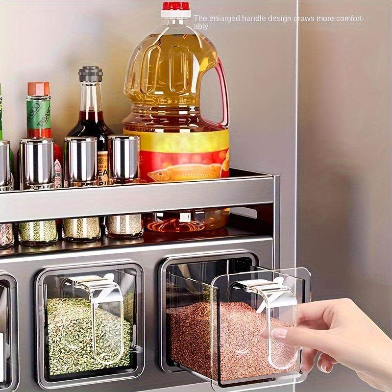Wall-Mounted Kitchen Spice Rack - My Store