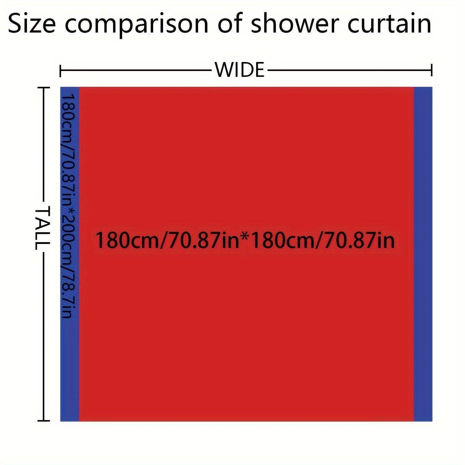 Cartoon Goose Shower Curtain - My Store