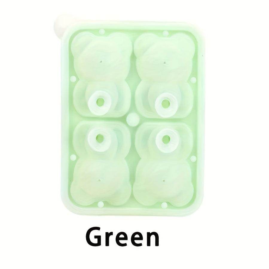 3D Teddy Bear Silicone Ice Cube Mold Tray - My Store