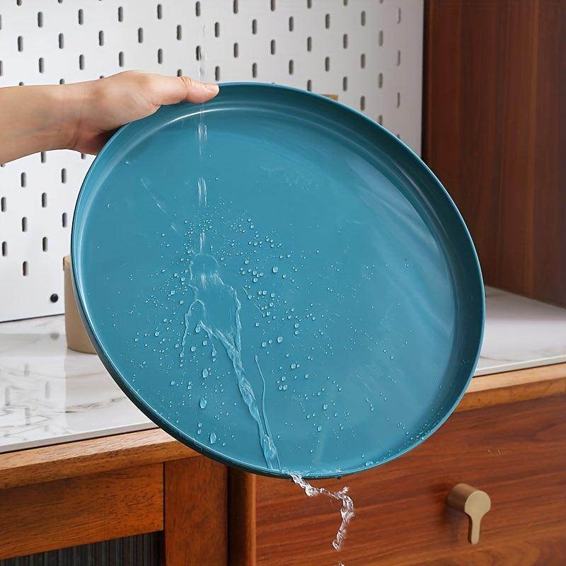 Unbreakable Decorative Round Tray - My Store