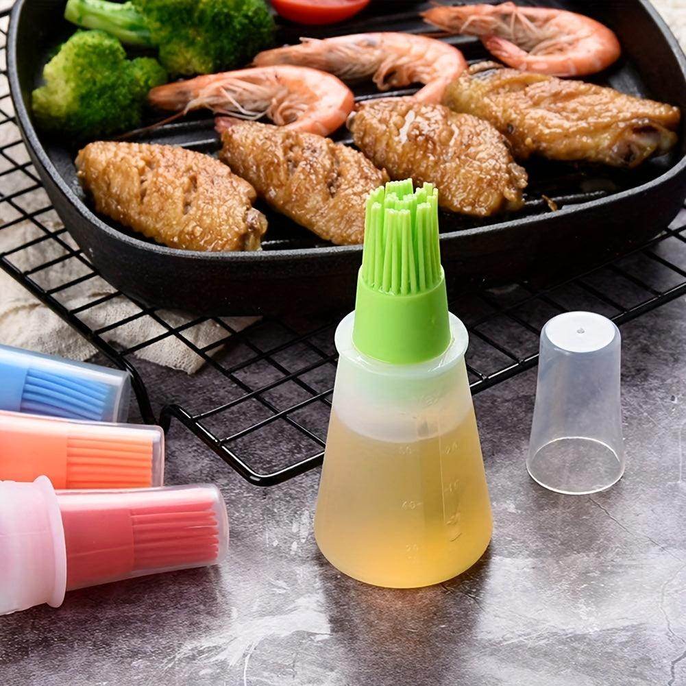 Multi-Use Silicone Oil Brush and Dispenser - My Store