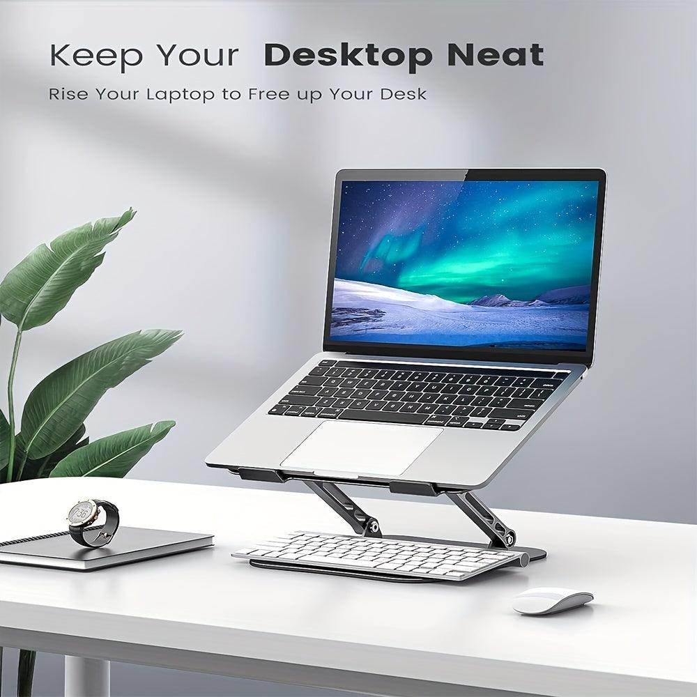 Foldable Aluminum Laptop Stand - My Store