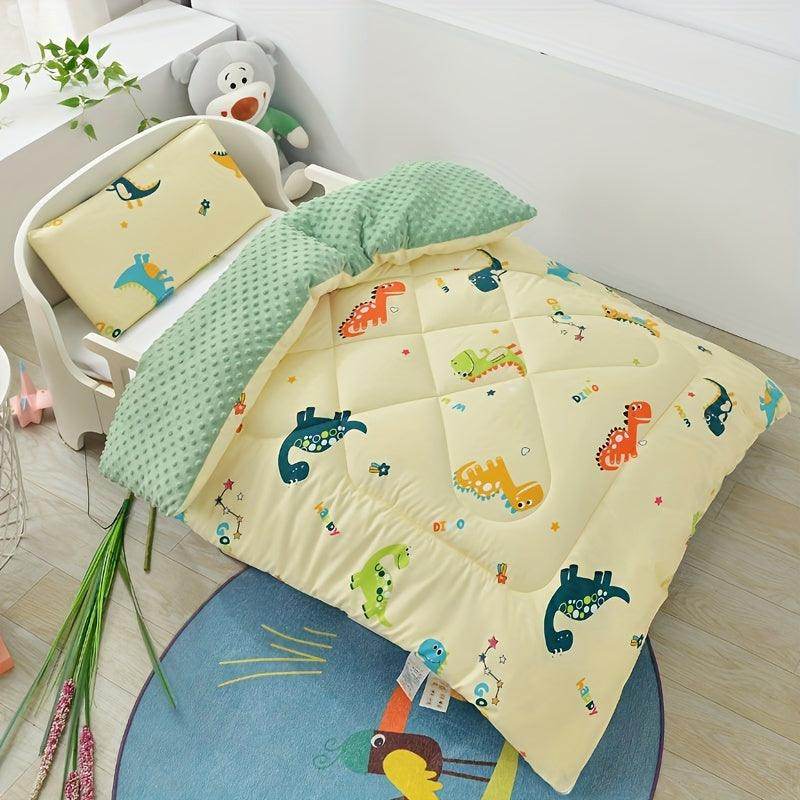 1pc Infants And Children's Comfort Bean Velvet Quilt - My Store