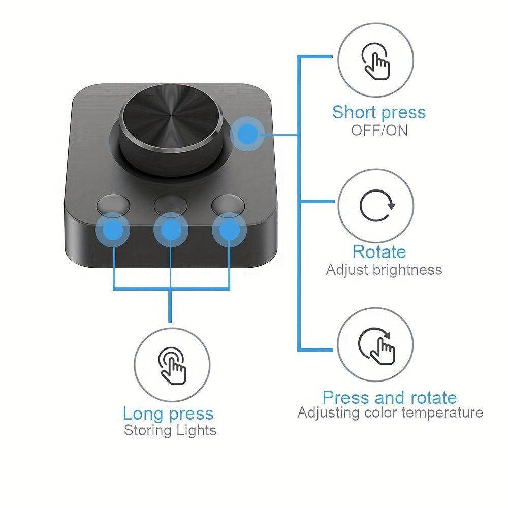 Dual Control Monitor Light Bar with Mechanical Switch Remote - My Store