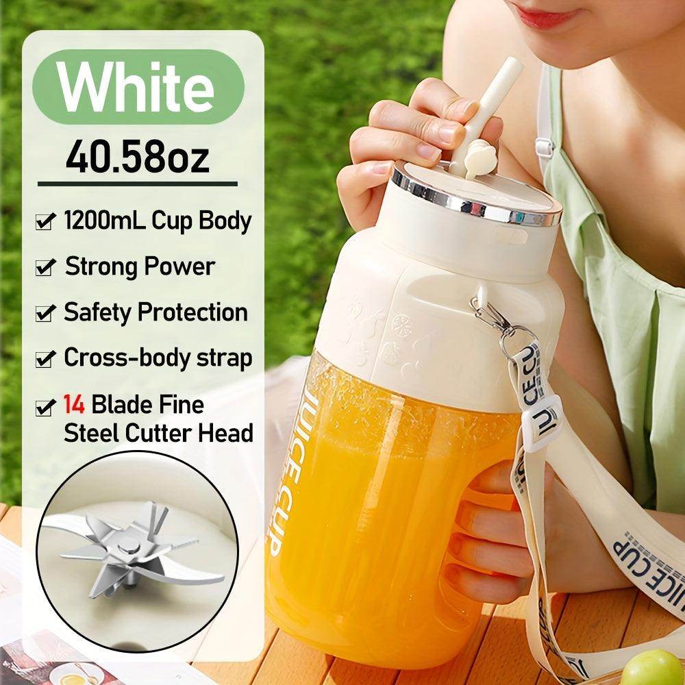 Portable USB Rechargeable Electric Juice Cup - 27oz Mini Blender - My Store