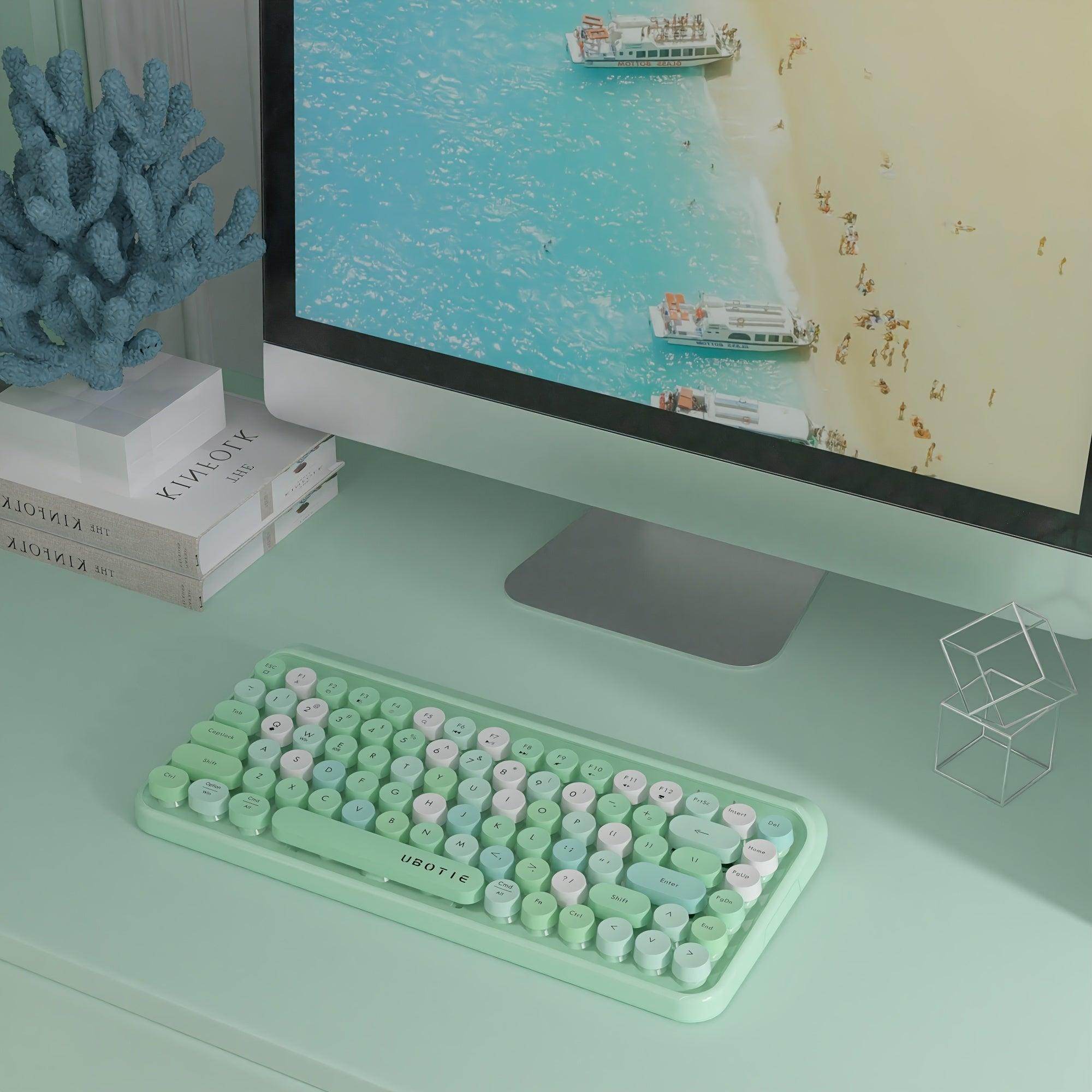 Wireless Retro Keyboard - My Store