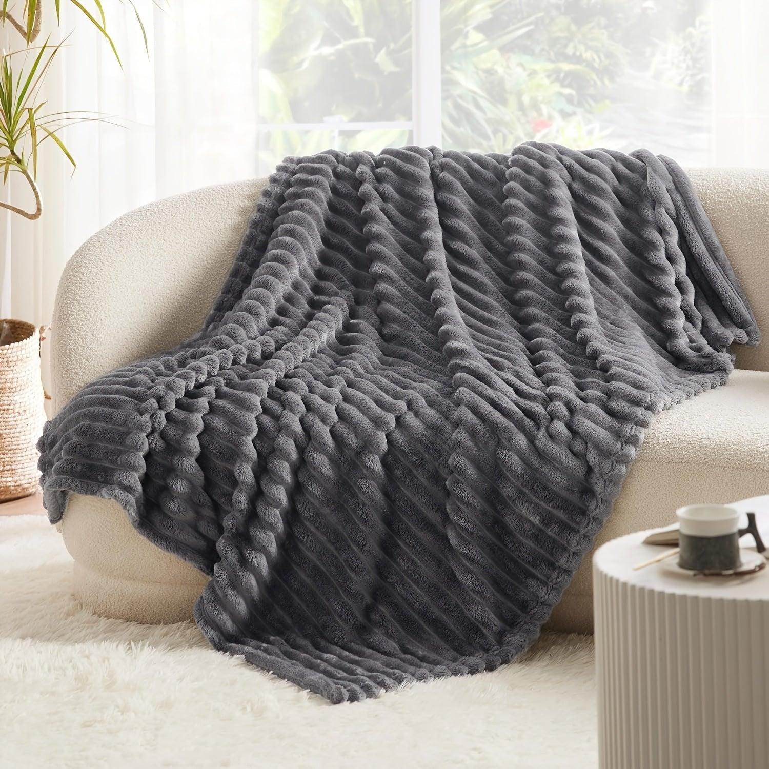 Luxury Lightweight Fleece Throw Blanket - My Store