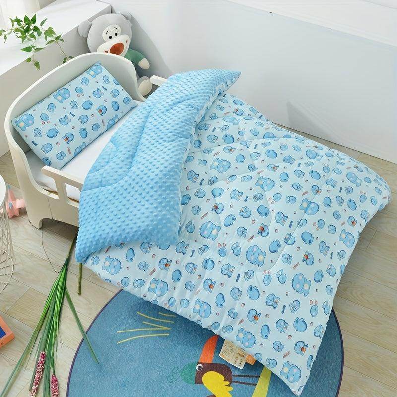 1pc Infants And Children's Comfort Bean Velvet Quilt - My Store