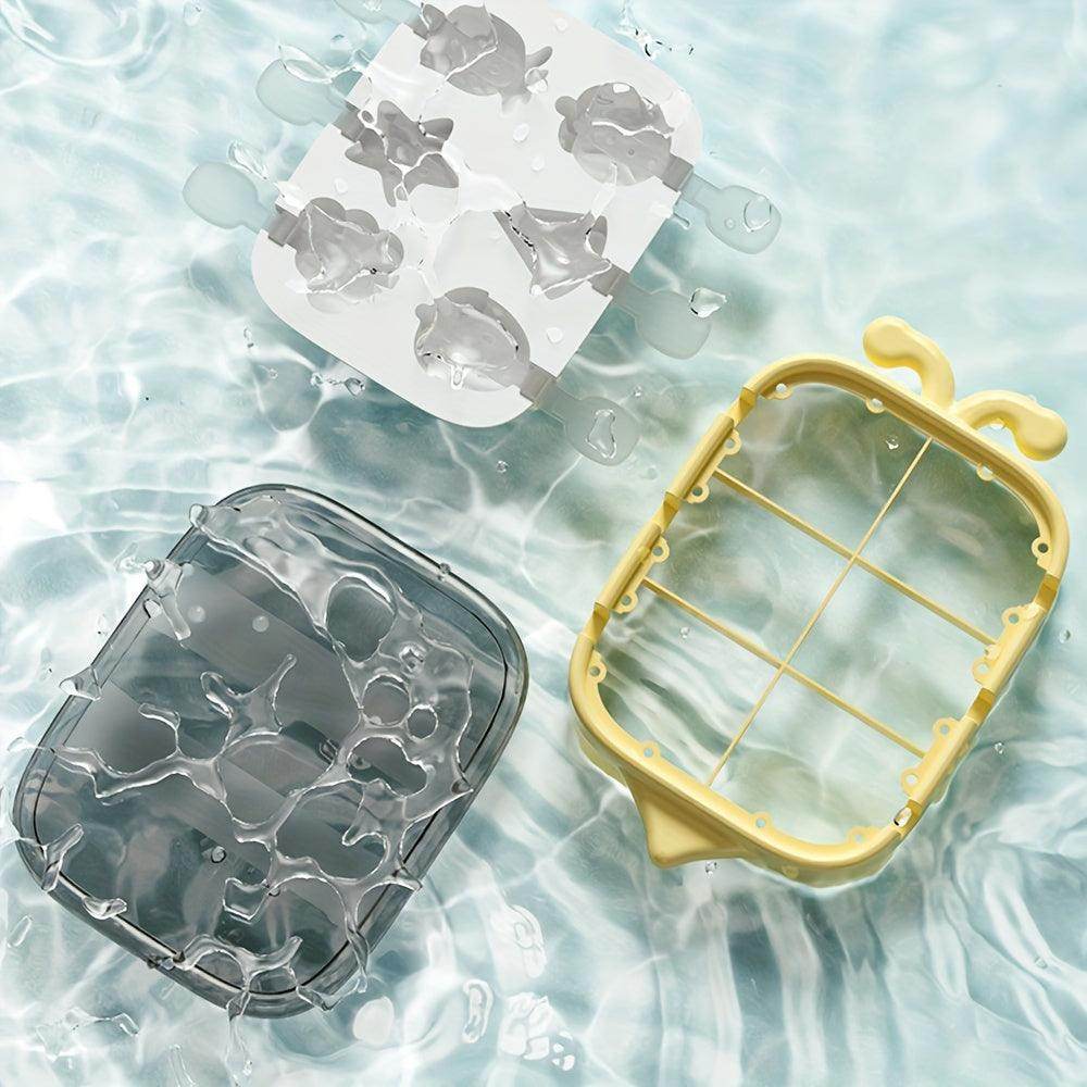 Cute Cartoon Animal & Fruit Ice Pop Molds - Set of 3 - My Store
