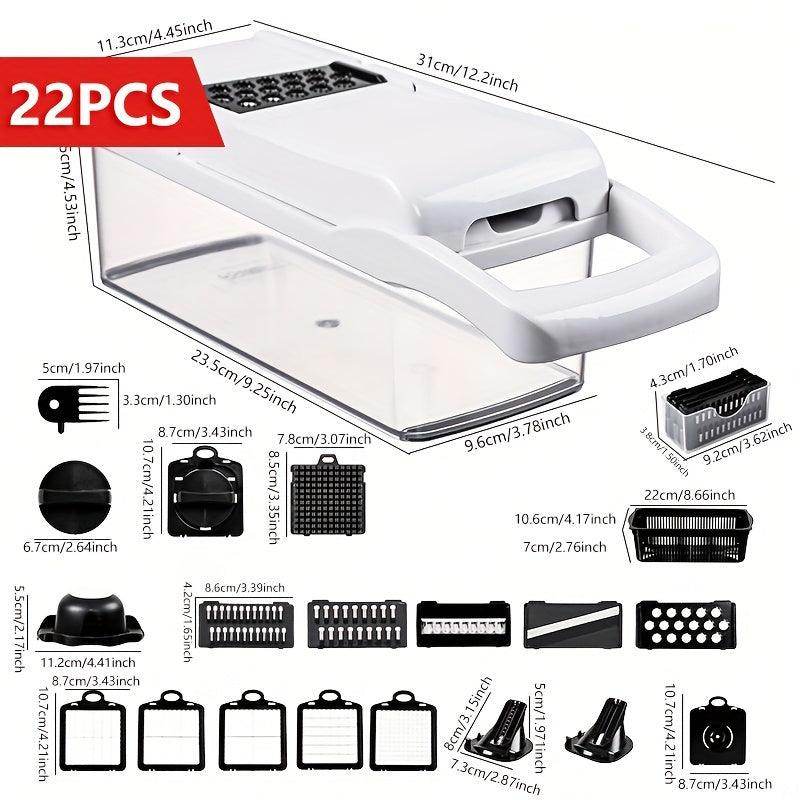 Vegetable Chopper (15/17/22/26 Pieces) - My Store