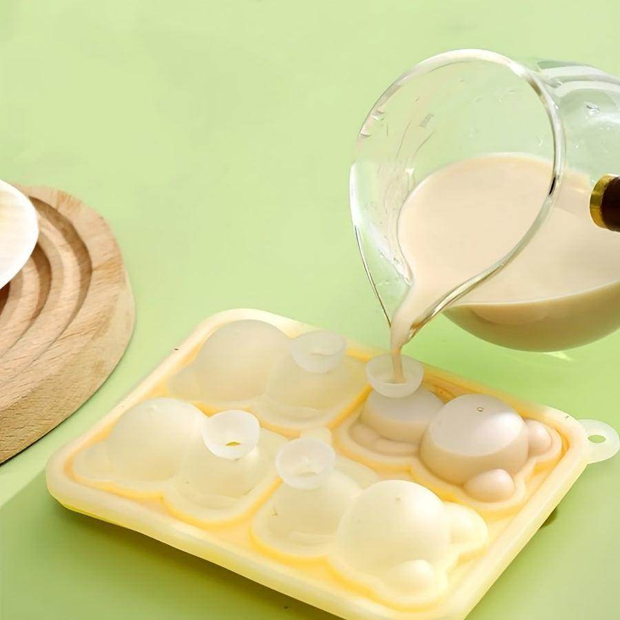 3D Teddy Bear Silicone Ice Cube Mold Tray - My Store