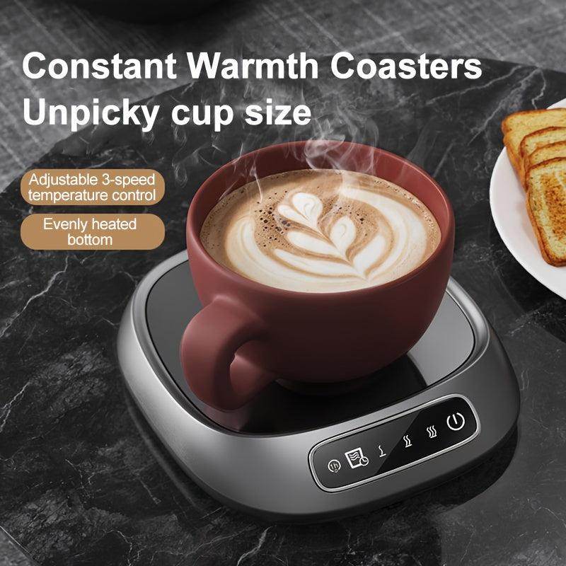 Intelligent Touch Screen USB Heating Coaster - My Store