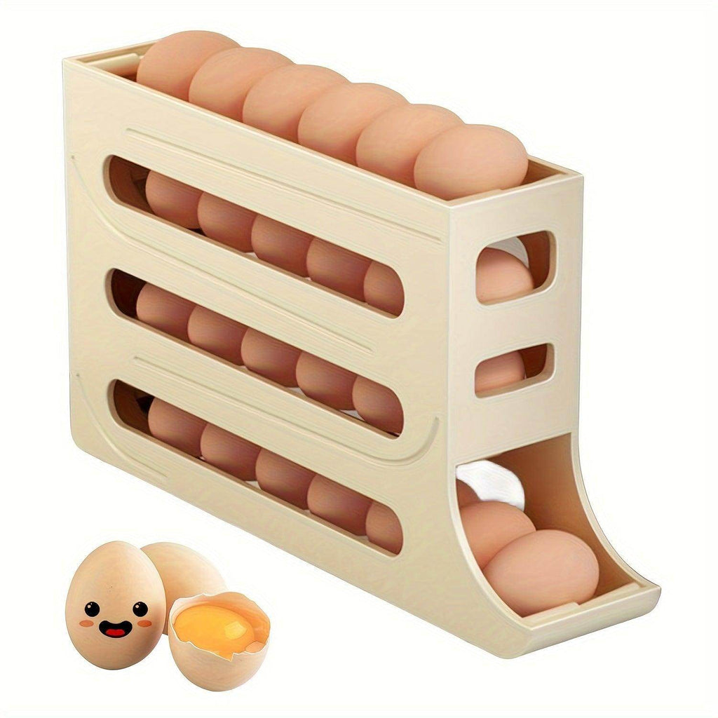 4-Tier Auto-Rolling Egg Dispenser - My Store