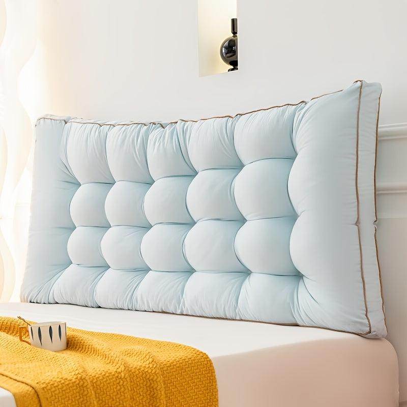 Solid Color Headboard Cushion with Headrest - My Store