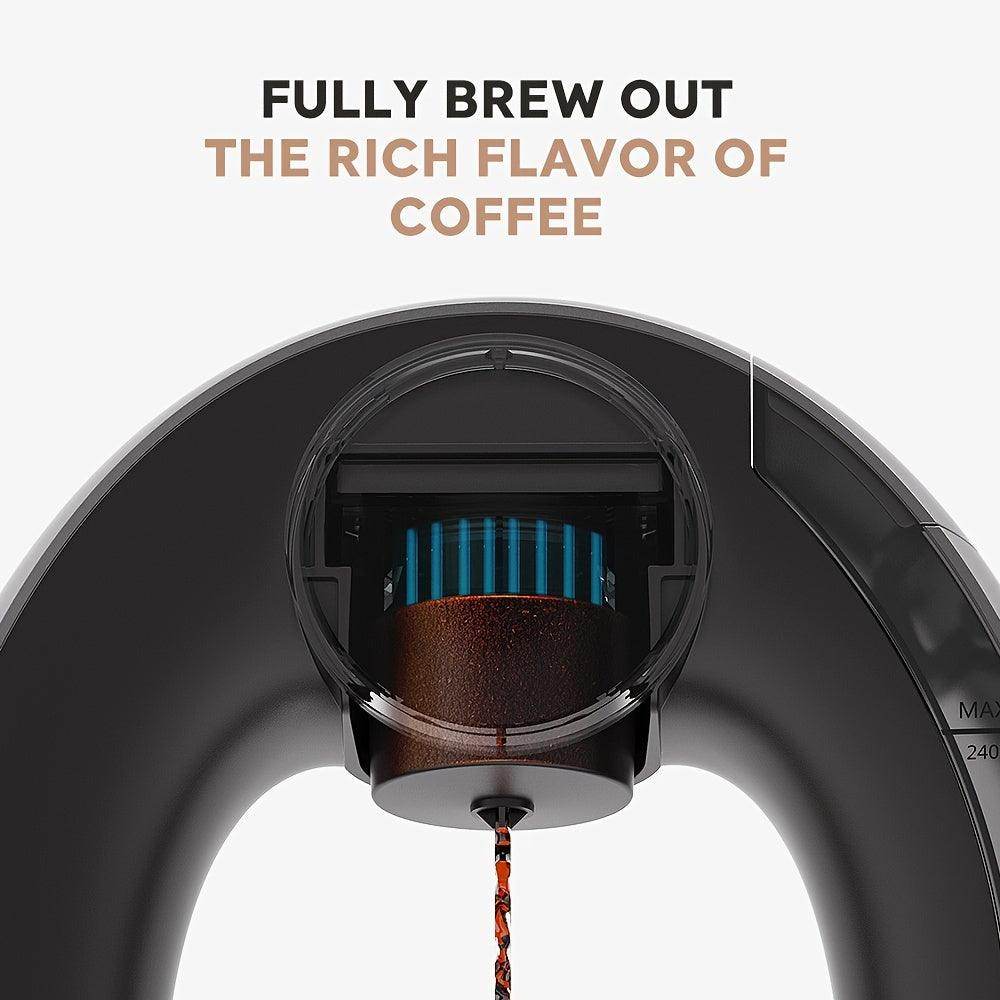 2-in-1 Single Serve Coffee Maker for K-Cups & Ground Coffee - My Store