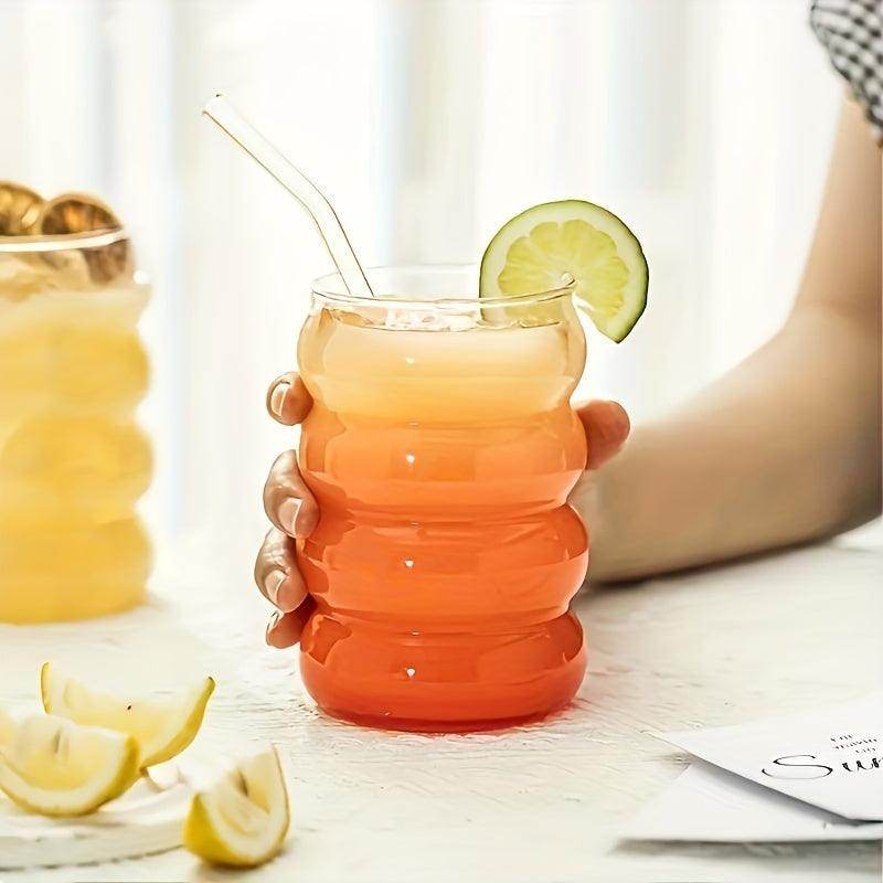 Vintage Cocktail Glass Set - 4pcs High Borosilicate Bubble Glass Cups - My Store