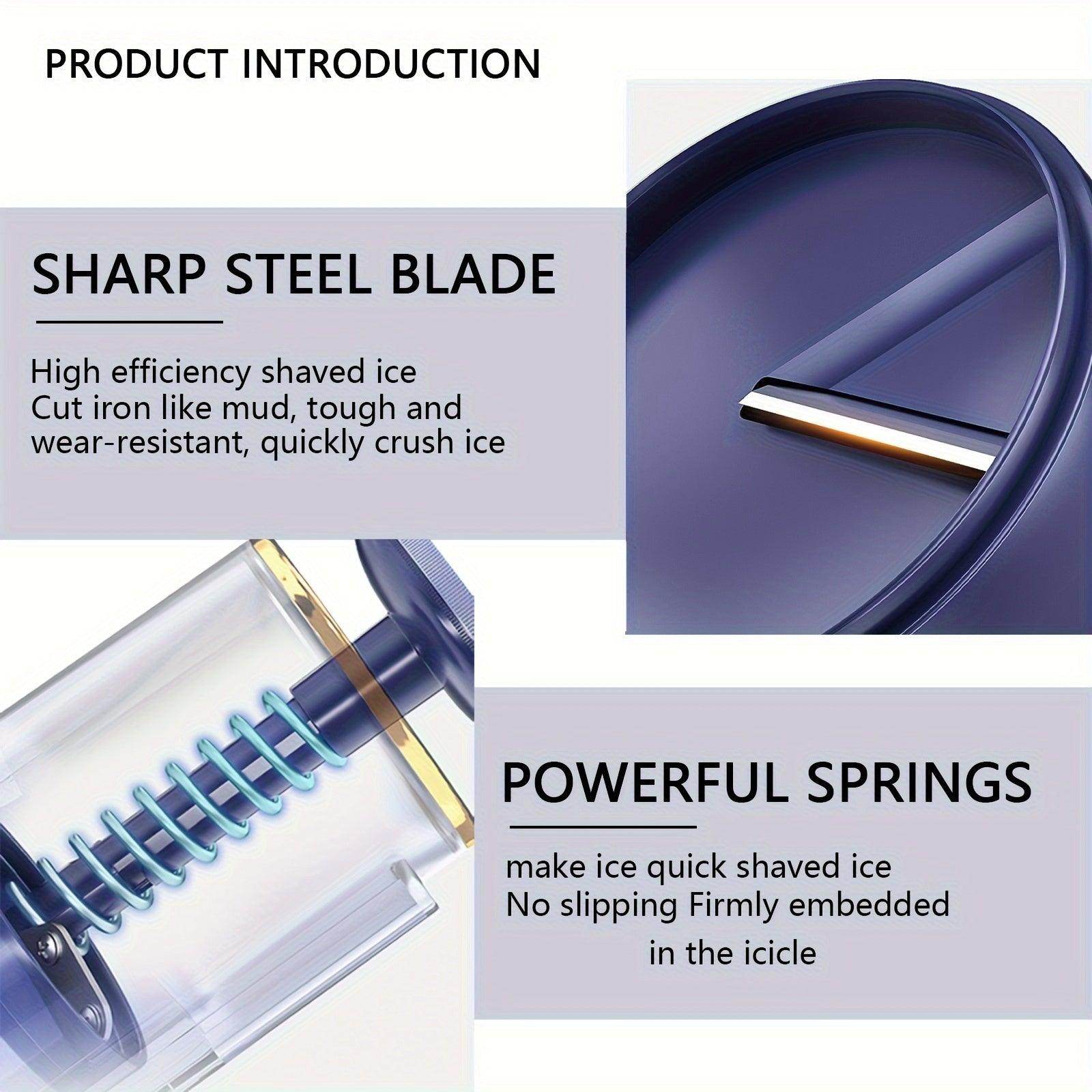 Shaved Ice Machine - Electric Rechargeable Snow Cone Maker - My Store