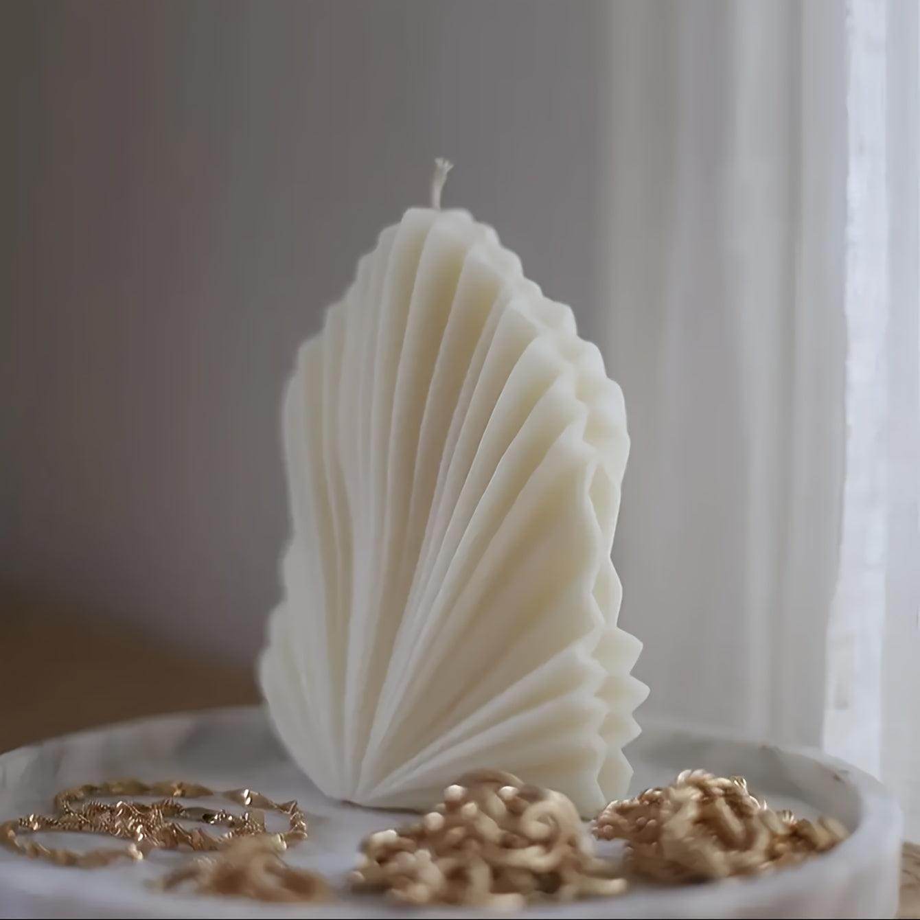 7pcs Geometric Striped Silicone Candle Molds - My Store