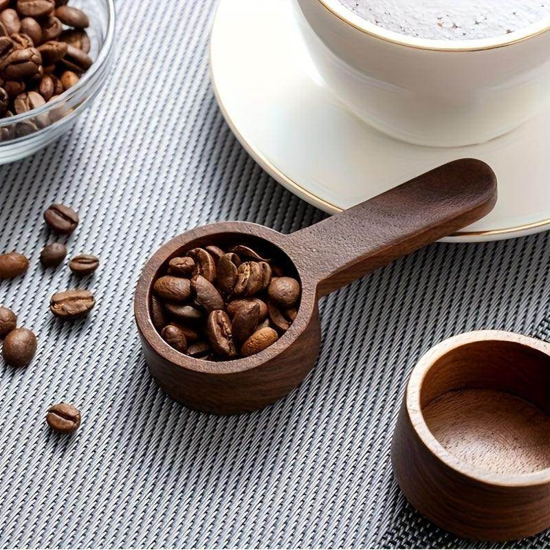 Black Walnut Coffee Scoop – Handcrafted 10g Measuring Spoon - My Store